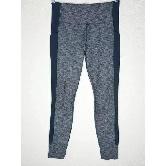 Athleta Excursion Hybrid Tight Grey Heathered  Leggings Size M - Picture 3 of 6